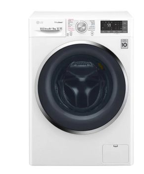 LG 9kg/5kg Front Load Washer Dryer Combo with True Steam® WDC1409HCW