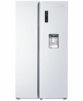 Brand New CHiQ 602L Side by Side Refrigerator Non-Plumbed White CSS602WD 5 Years Warranty