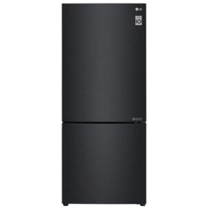 LG 420L Bottom Mount Fridge (Matte Black) GB455MBL 2025