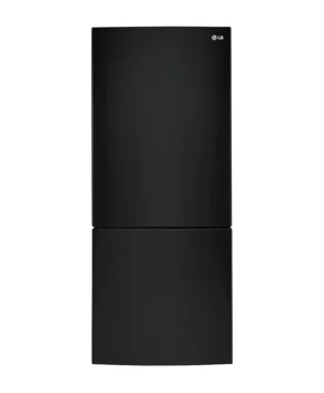 LG 450L Bottom Mount Fridge With 4½ Star Energy Rating, Black Finish GB-450UBLX