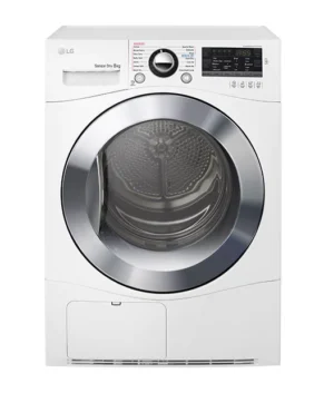 LG 8kg Condensing Dryer in White Finish with Tag On function  TD-C80NPW